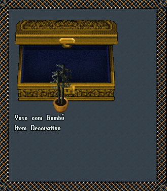 Vaso com Bambú