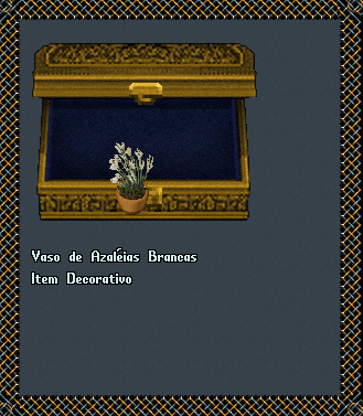 Vaso de Azaléias Brancas
