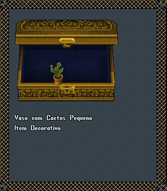 Vaso com Cactus Pequeno