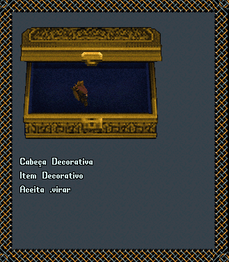 Cabeça Decorativa