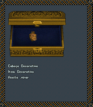 Cabeça Decorativa