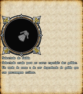 Robe especial para guildas