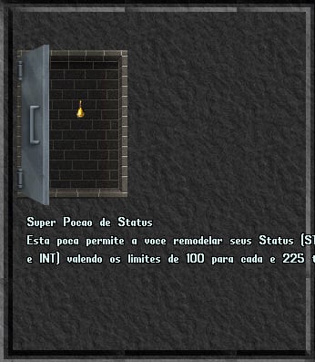 Super Pocao de mudanca de Status