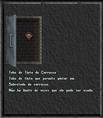 Tubo de Tinta do Carrasco