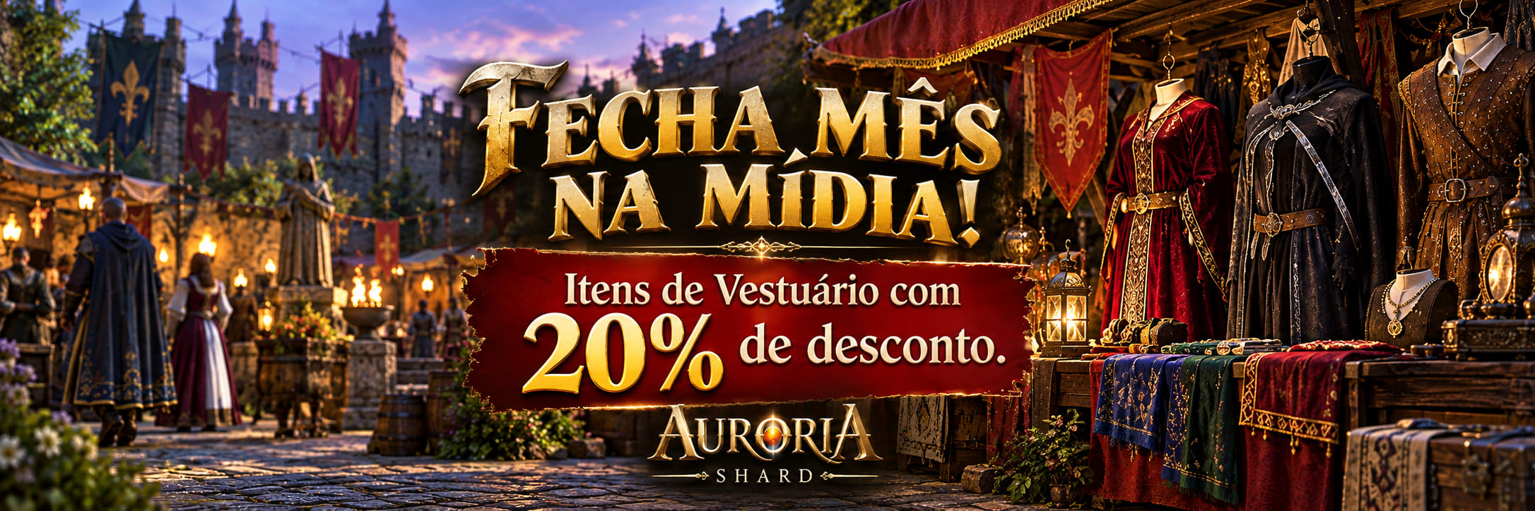 Fecha mês na mídia!