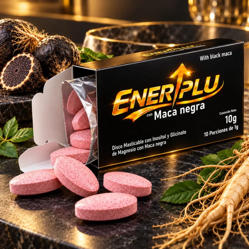 ENERPLU, tabletas masticables