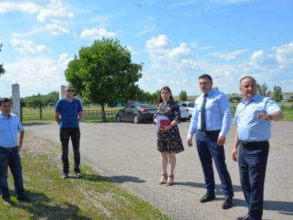 Рабочее совещание на стадионе «Олимп»