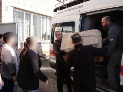 «Единая Россия» и штаб #МыВместе доставили гуманитарную помощь для прифронтовой больницы в ДНР