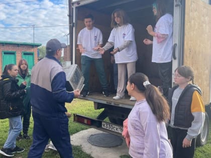 В Егорлыкском районе собрали пришедшую в негодность электротехнику