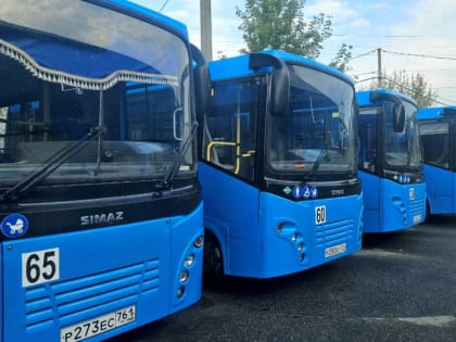 В Таганроге 15 новых автобусов выйдут на маршруты в сентябре
