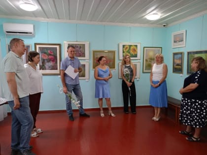 В выставочных залах Дома-музея М. Б. Грекова открылась персональная выставка Любови Кирилловой 
