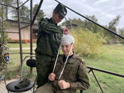 180 школьников и студентов Ростовской области участвовали в патриотических сборах ДГТУ