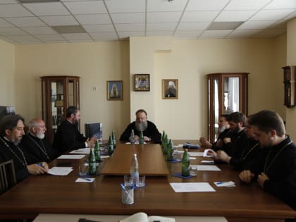 Митрополит Меркурий провел собеседование с абитуриентами Донской Духовной семинарии