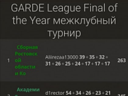 Шахматы: донская команда выиграла финал в «GARDE League»