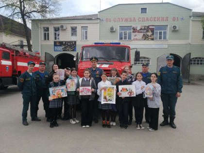 В рамках акции «Скажи пожарному СПАСИБО!»