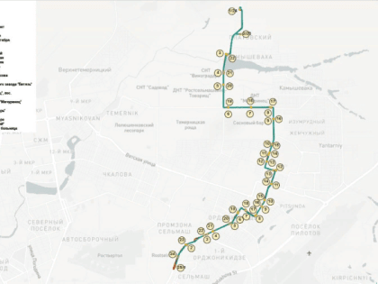 Новый маршрут №35а «Инфекционная больница – Сельмаш» предложили ввести ростовчанам