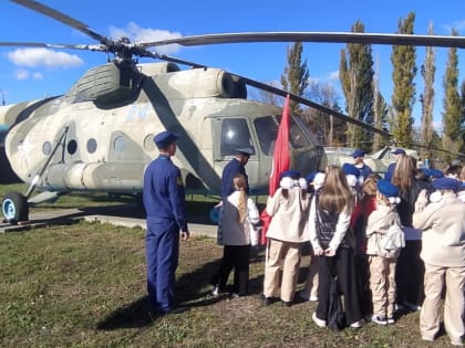 Юные таганрожцы побывали в Неклиновской летной школе