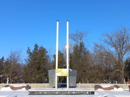 Реставрацию военного мемориала в Новочеркасске планируют завершить к 80-летию Победы