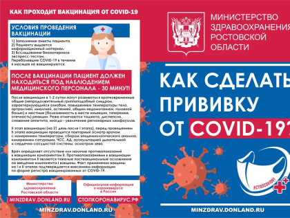 Почему в России объявлена массовая вакцинация против коронавирусной инфекции нового типа (COVID-19)?