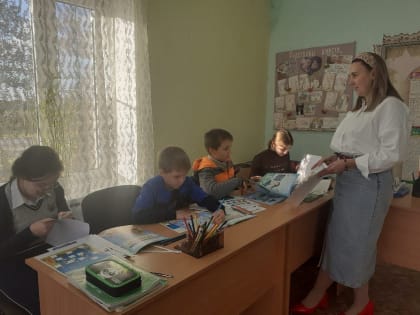 Занятия в СРЦ Заветинского района