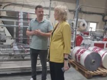 Светлана Камбулова посетила ООО «Корпорация базовый продукт»