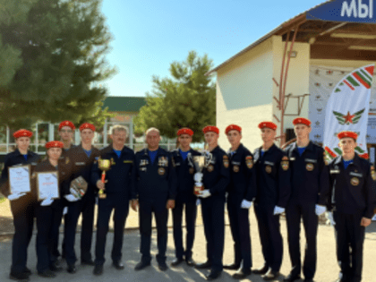 Финал военно-спортивной игры «Орлёнок» в Ростовской области