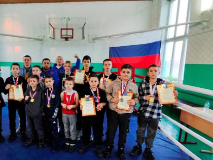 Новочеркасские боксеры успешно выступили на открытом первенстве Багаевского района