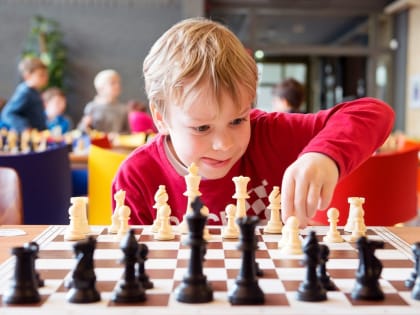 Юные шахматисты разыграли призы на турнире детского тренера