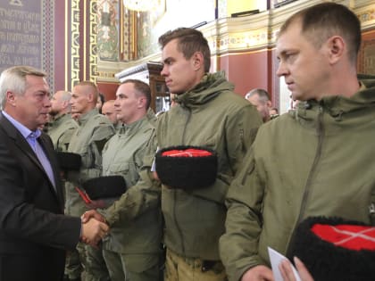 На Донбасс отправилось очередное пополнение из казаков-добровольцев
