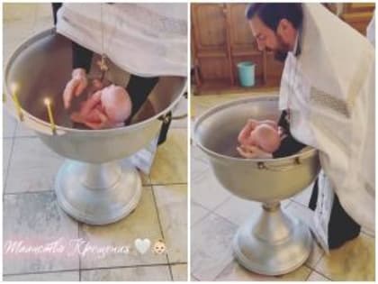 Ростовчанка Анастасия Костенко и Дмитрий Тарасов покрестили сына