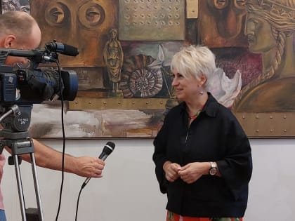 Выставка картин Виктории Барвенко открылась в Таганроге