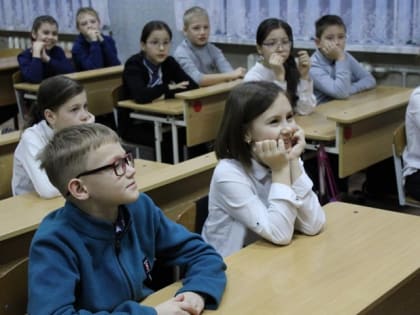 Со школьниками говорили о книгах