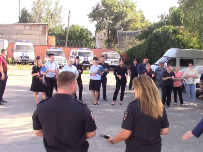 СОТРУДНИКИ ДОНСКОГО ГЛАВКА ПОСЕТИЛИ ТЕРРИТОРИАЛЬНЫЙ ОТДЕЛ ПОЛИЦИИ РОДИОНОВО-НЕСВЕТАЙСКОГО РАЙОНА