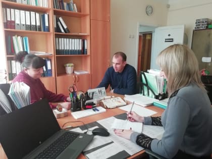 ВСТРЕЧА С ГЛАВОЙ АДМИНИСТРАЦИИ ПАРАМОНОВСКОГО СЕЛЬСКОГО ПОСЕЛЕНИЯ