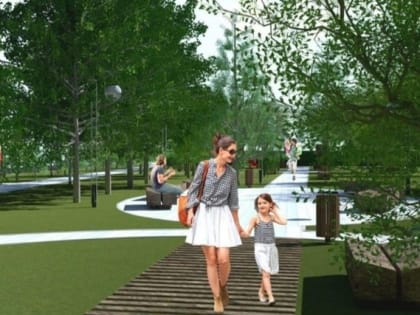 Азовский сквер Летчикам превратится в территорию отдыха для всей семьи