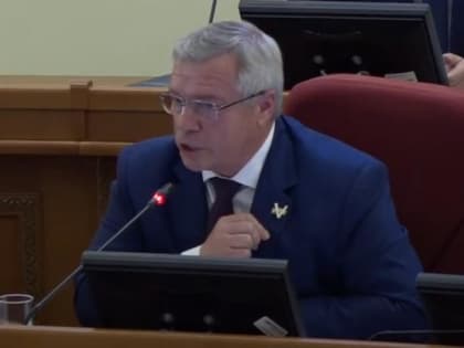 Голубев и члены донского правительства надели значки с буквами "V" и "Z"