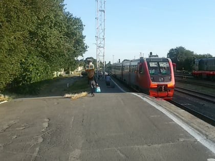 Владимиру Путину показали план прямой железной дороги Волгодонск - Ростов