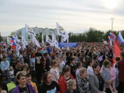 В Волгодонске состоялся концерт в поддержку российских военных