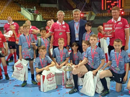 Юные регбисты из Октябрьского района стали вице-чемпионами Ростовской области