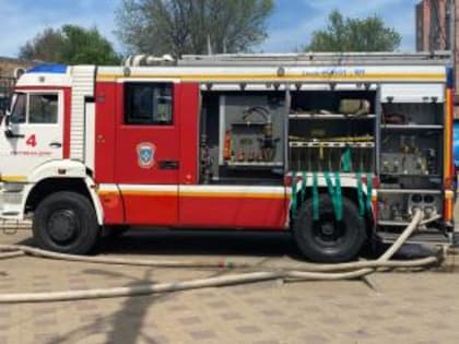В Ростове произошел пожар в бане на Западном