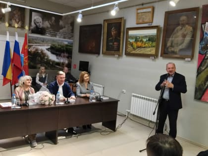 Делегация новочеркасцев побывала на юбилее Натальи Калининой