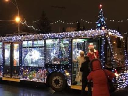 О работе общественного транспорта Волгодонска в новогоднюю ночь