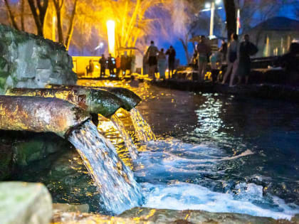 Более 3500 ростовчан минувшей ночью окунулись в иордани