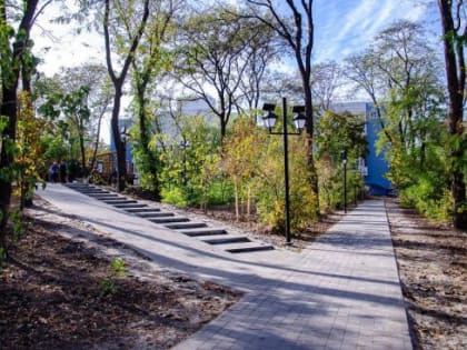 Благоустройство сквера «Пионерский» завершено в Ростове