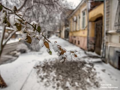 Погода в Таганроге 16 февраля: легкий мороз и небольшой снег