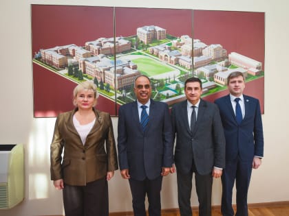 РЕКТОР ЮРГПУ ВСТРЕТИЛСЯ С ПРОФЕССОРОМ ЧАУДХАРИ