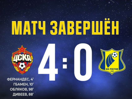 ФК «Ростов» занял девятое место в чемпионате России