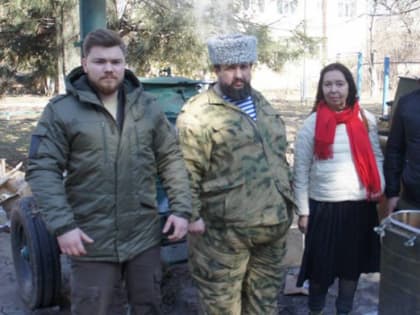 Очередную помощь доставили единороссы бойцам сводной казачьей бригады «Дон»