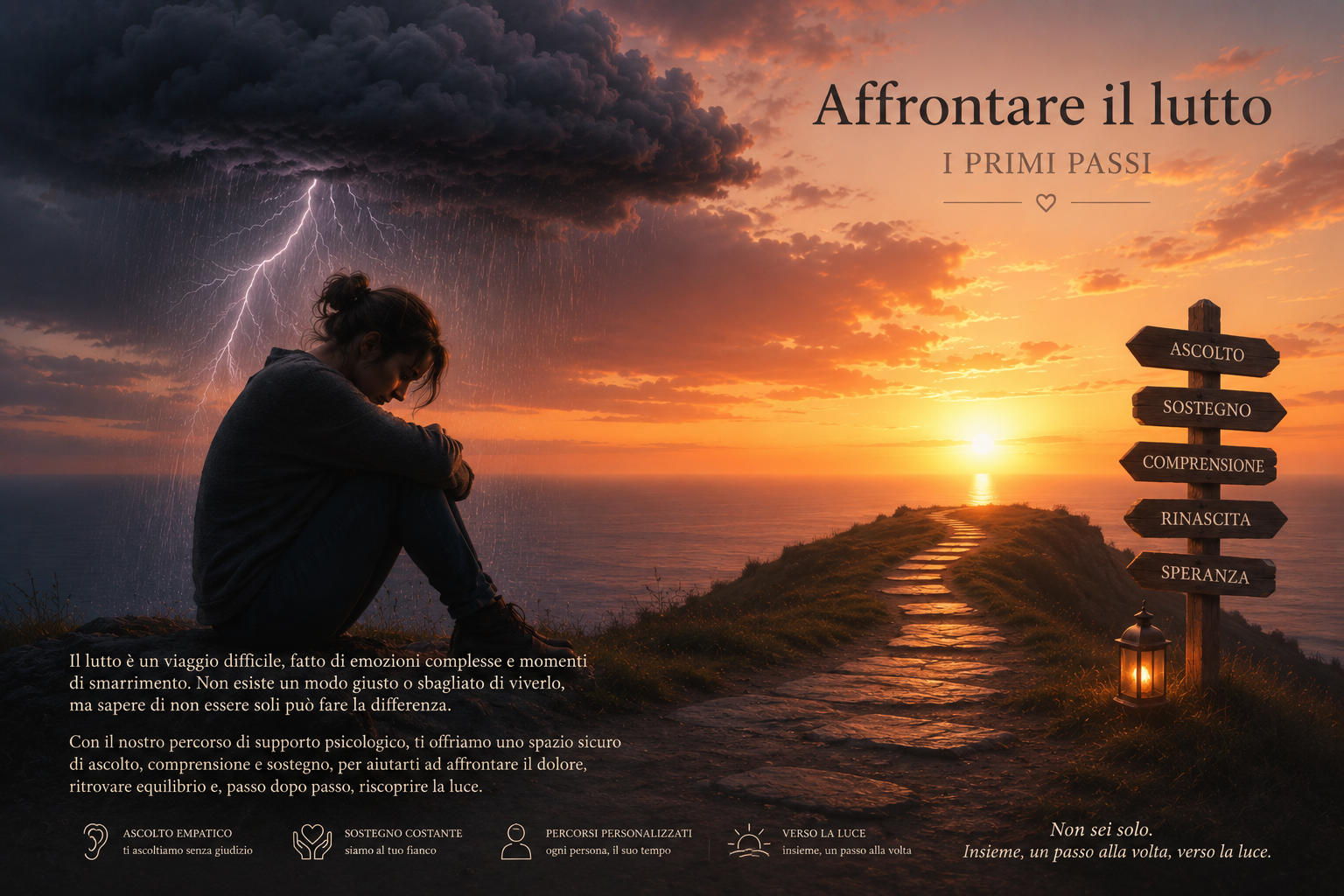 Affrontare il Lutto Primi Passi