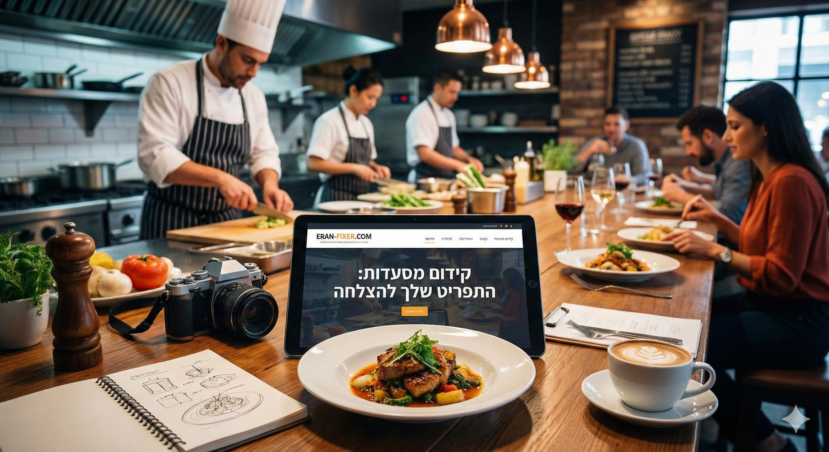 אסטרטגיה שיווקית במבחן המיקום: קידום מסעדות במרכז מול הפריפריה rest-seo